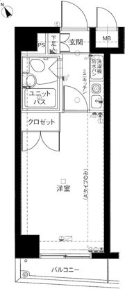 カテリーナ大森の間取り画像