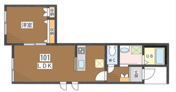 かざはなの間取り画像