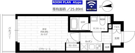 グランドコンシェルジュ池袋本町イーストの間取り画像