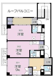 滝野川ハイツの間取り画像