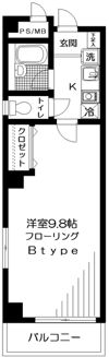 ラルク赤羽の間取り画像