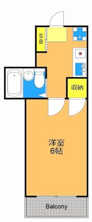杉田ハイツ西大井の間取り画像