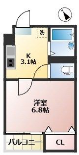 メゾンアルファーの間取り画像