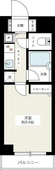 ヴェルト西巣鴨の間取り画像