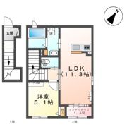 サンフォレスタ5番館の間取り画像
