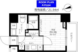 ステージグランデ東池袋駅前の間取り画像