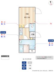 イスフールの間取り画像