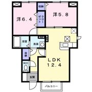 ペスカ メリディオーネの間取り画像