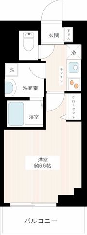 RISE NAKANOSHINBASHIの間取り画像