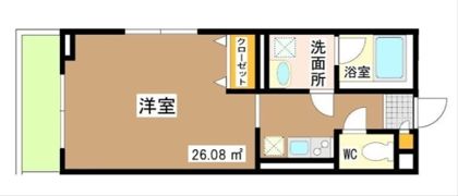 アロンジェ南田中の間取り画像