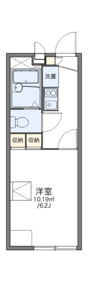 レオパレスルシータ21の間取り画像