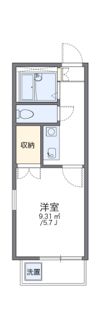 レオパレス立川第3の間取り画像