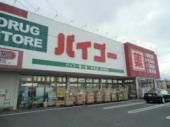 近くのドラッグストアバイゴー 中神北口店まで582m（徒歩8分）