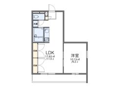 レオパレス拝島町の間取り画像