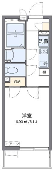 クレイノサウザンド ヒルズの間取り画像