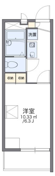 レオパレス富士見台の間取り画像