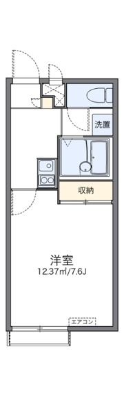 レオパレスシャトレーの間取り画像