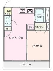 メゾンいしかわの間取り画像
