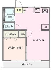 メゾンいしかわの間取り画像