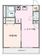 メゾンいしかわの間取り画像