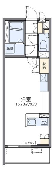レオネクストADAMANTIIIの間取り画像