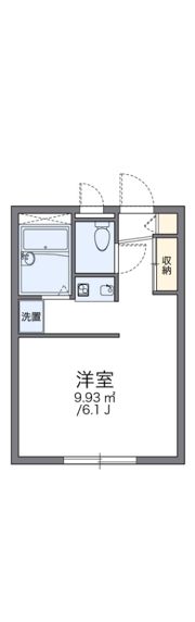 レオパレスデルニエKIIの間取り画像