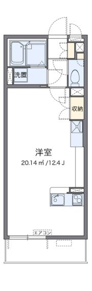 レオネクストSeiの間取り画像