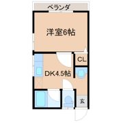 第5白王荘の間取り画像