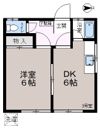 内田荘の間取り画像