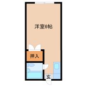 コーポイソザキの間取り画像