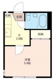 BLUE RIBBON KUNITACHI（ブルー リボンの間取り画像