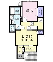 M・アーバンヒルズ府中の間取り画像