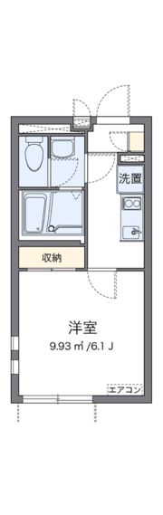 クレイノ幸の間取り画像