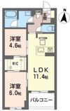アルフラット万願寺の間取り画像