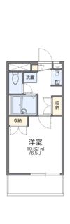 レオパレスヒルズ日野の間取り画像