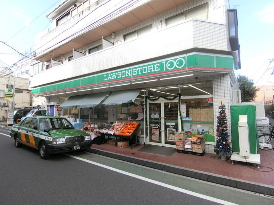 近くのローソンストア100 高円寺北店まで439m（徒歩6分）