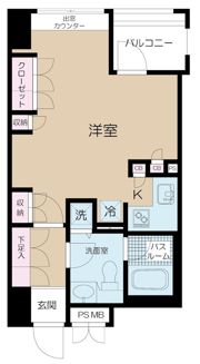 アクシア新宿御苑の間取り画像