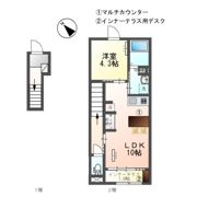 コンフォートプレイスの間取り画像