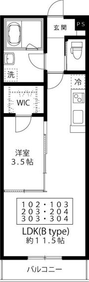 Villa Prendreの間取り画像