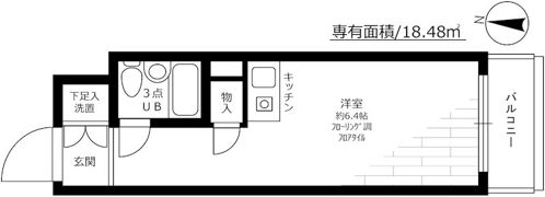 ステージファースト原宿の間取り画像
