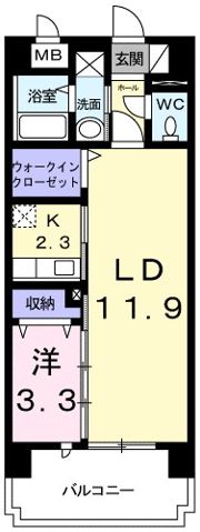 メゾンノーブルの間取り画像