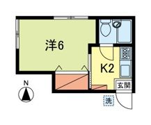 グリーンハイツの間取り画像