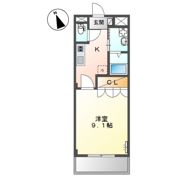 ペティハウス弐番館の間取り画像