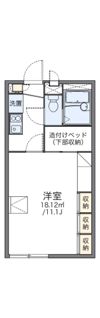 レオパレスVitaSerenaの間取り画像
