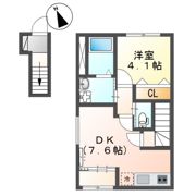 アルデバラン348の間取り画像