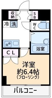 エクセリア池袋WESTの間取り画像