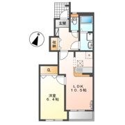 DモンドIの間取り画像