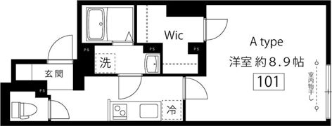 サンフォレスタ文京大塚の間取り画像