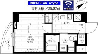 ステージファースト門前仲町の間取り画像