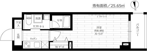 ステージグランデ神楽坂の間取り画像